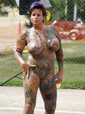gorgeous mature tattoos sex gallery