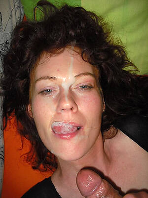 mature women facials high def porn