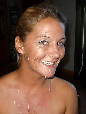 pulchritudinous mature facial porn