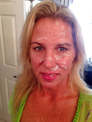 mature facial compilation photo
