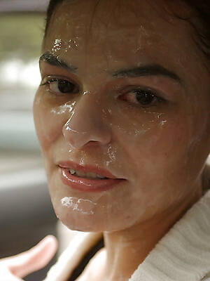 naked mature mediocre facials sex pics