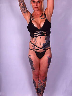 naked pics of hot tattooed mature