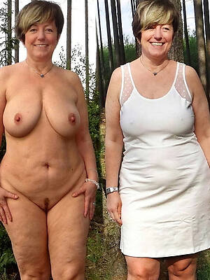 moms dressed and undressed naked pics