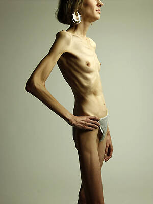 skinny matures love posing shorn