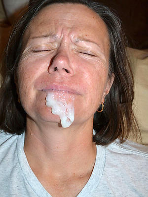 lovely nude mature milf facial pics
