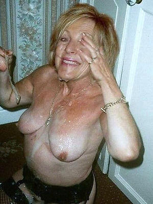 beautiful amateur mature facial