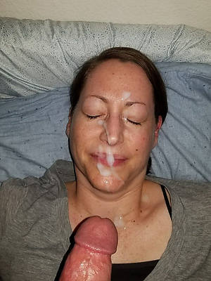busty mature facial posing nude
