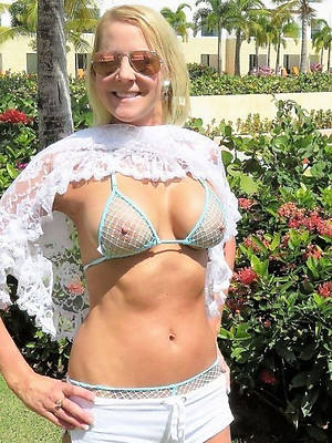 mature amateur bikini old pussy