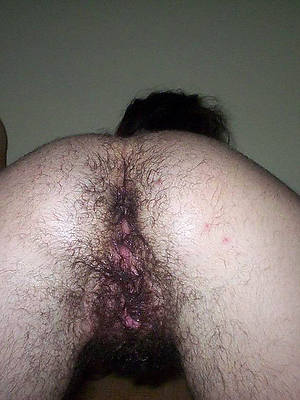 naked hairy ass column