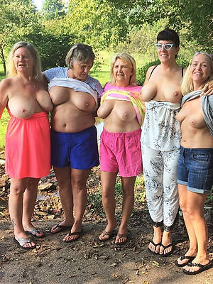 mature milfs over 50 shows pussy