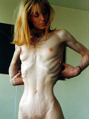 beautiful mature underfed denude