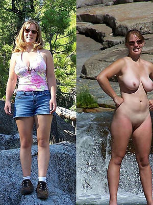 unorthodox pics of milf dressed and undressed