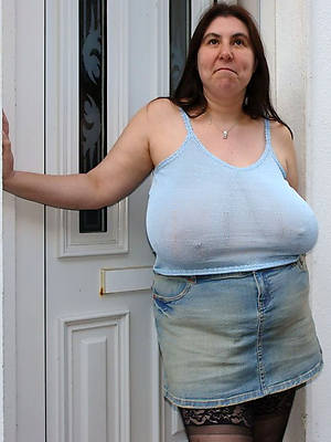 nasty non nude mature second-rate porn pics